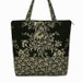 ON SALE reg 60 - Big Beautiful Multi-Use Zipper Tote with 3 Pockets - Toile