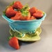 Berry Bowl on Leaf Tray