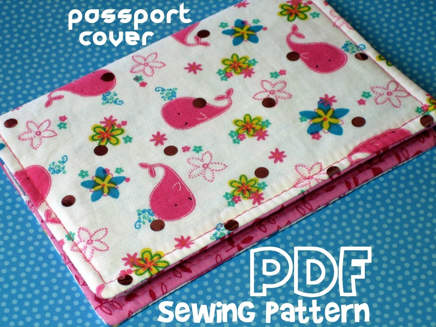 Passport Cover PDF Sewing Pattern