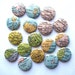 Vintage Map of England, Ireland, Scotland Magnets (set of 14)