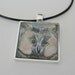 Owl Necklace, Owl Art Necklace, Owl Pendant, Great Horned Owl Jewelry Sale, Bird Necklace, Stocking Stuffer