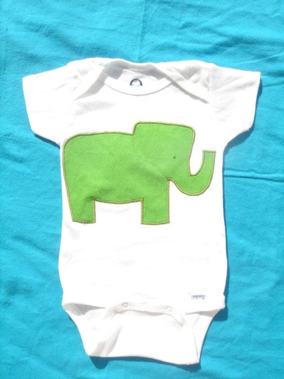 Elephant Baby Onesie