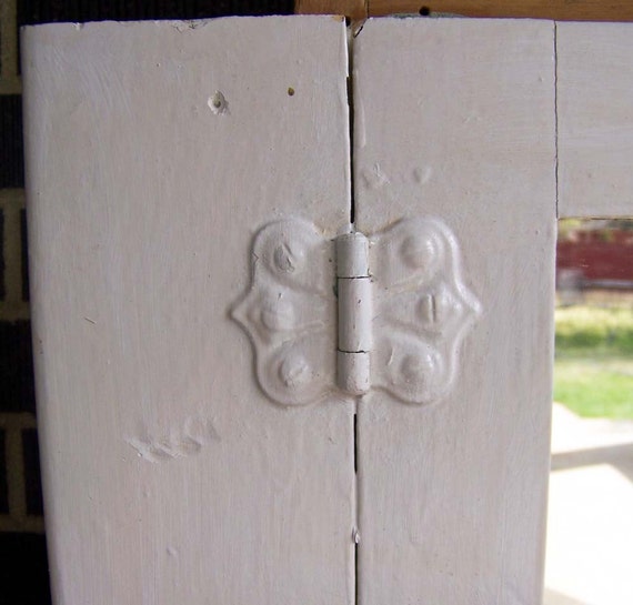 Antique White Medicine Cottage Shabby Farmhouse