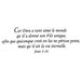 JOHN 3:16 in FRENCH mounted bible verse rubber stamp No.11