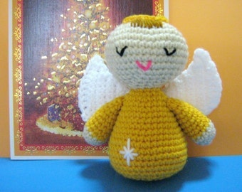 Angel Crochet Pattern Amigurumi Doll Crochet Pattern PDF Instant Download Angel Nova