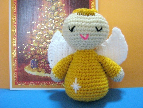 Angel Crochet Pattern Amigurumi Doll Crochet Pattern PDF Instant Download Angel Nova