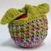 Apple Cozy Crochet Pattern Fruit Jacket Crochet Pattern PDF Instant Download