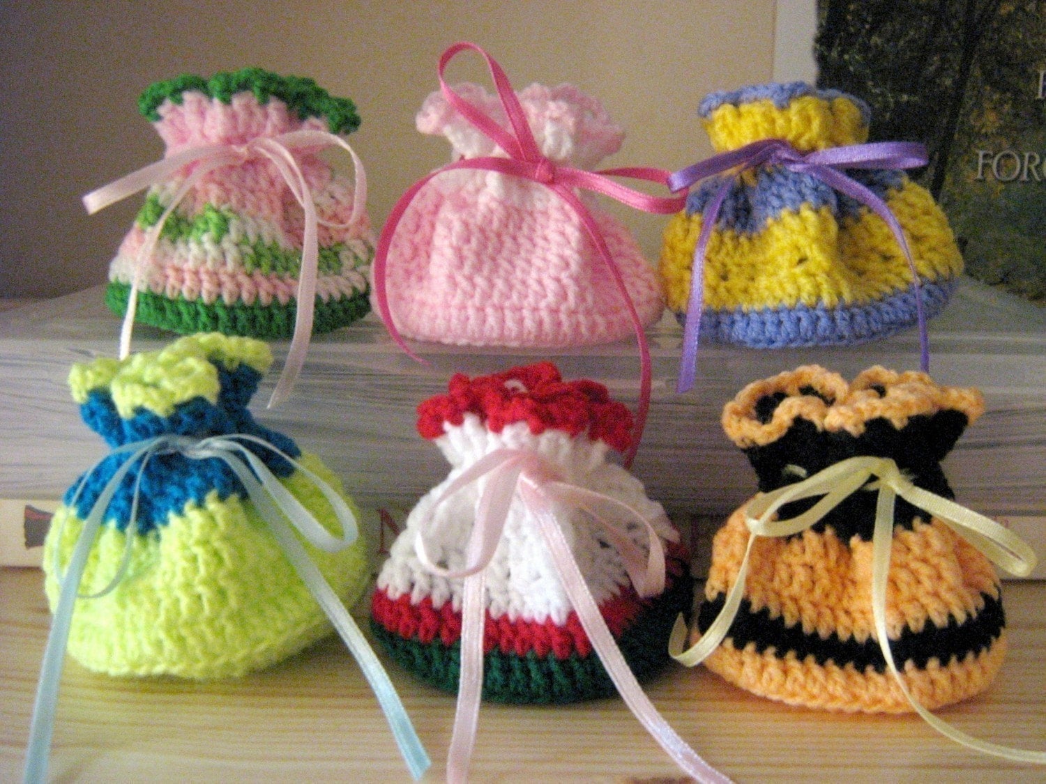 Pouch Crochet Pattern Mini Pouches Small Bag Crochet Pattern