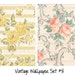 Digital Vintage Wallpaper Set 8