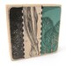 Sinews - COLLAGE ART BLOCK - Original Mixed Media Collage