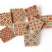 Brooch - French EMBROIDERY Ephemera - FREE Shipping