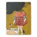 Storm Cloud - Original COLLAGE on Book Cover