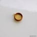 Blank Bezel Pendant - Handmade Wooden Blank - Pendant Setting - Miniature Photo Pendant - Blank Bezel Cup - 18 mm Interior Circle - Oval