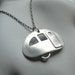 Tin Can Camper vintage travel trailer pendant