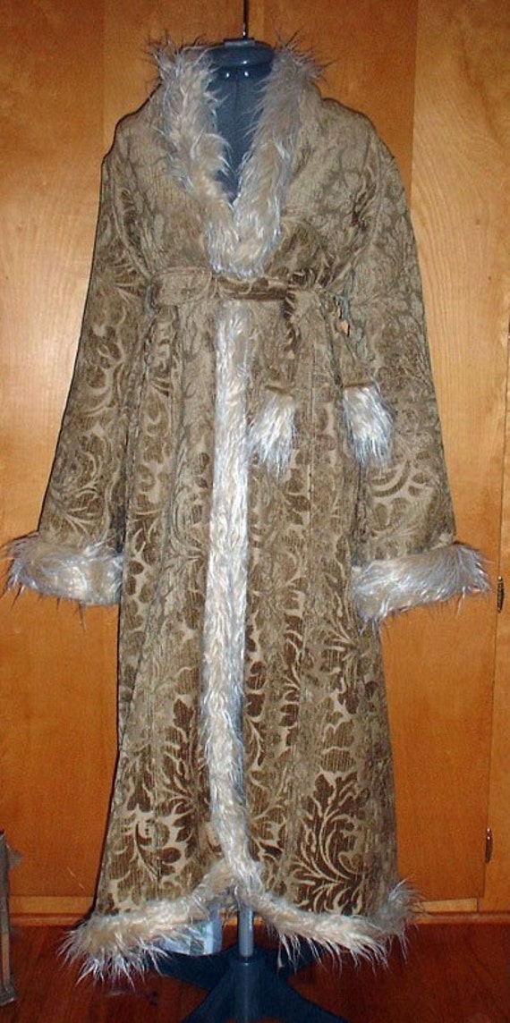 Tribal Style Tibetan Lamb Coat