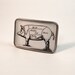 Pig Butcher Belt Buckle