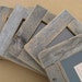 Barnwood PICTURE FRAME Rustic Refined - for 4 x 6 inch photo or art
