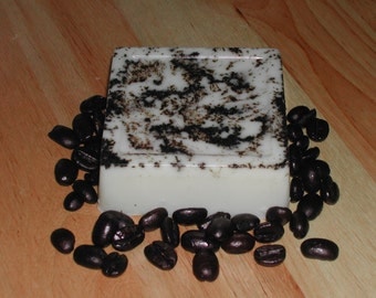 Goat Milk Chocolate Espresso Soap-Hand Made-All Natural-Big Bar 5.5, 6 oz.