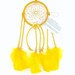 Gold Dream Catcher, Turkey Flat Feathers