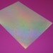 iridescent glitter paper / 20 sheets / inkjet laser printable 8.5 x 11 special sale double set