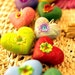 chefs choice surprise heart - petite puffy pendant