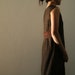 WOOL DRESS / grey wool dress / autumn, winter / women's clothing / etsy australia / handmade by pamelatang