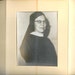 SALE - Vintage Nun Photo - Black & White Religious Ephemeral Photo in Old POLAROID Sleeve