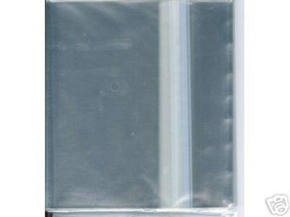 5x7 Plastic Photo Sleeves 100 PK CLEAR BAG 5 1 4 X 7 716