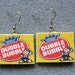 Dubble Bubble Polymer Clay Junk Food Gum Candy Earrings
