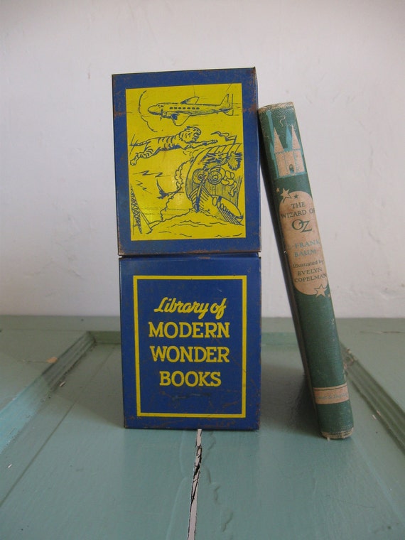 Items similar to Unique Blue Book Box - 