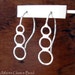 Handmade sterling silver Aethon style earwires 1 pair