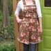 Brown Retro Full Apron, Flirty Everyday Housewife Apron