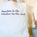 Tote Bag - Bourbon is the Window to the Soul Gray