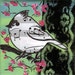 Bird Song Original Mixed Media