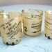 Sewing Pattern Tea Lights