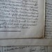 Vintage French book pages, set of 10