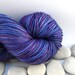 Queen of Hearts - Knitting Yarn Superwash Merino Hand Dyed Wool Yarn - Fingering Weight, Variegated, 430yds - Sea of Dreams