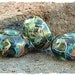 Seaside Caverns - 3 Glass Artisan Boro Lampwork Beads, BHV, Already Made
