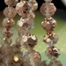 12 8mm Rosebud Matte Apollo Gold Czech Glass Beads Firepolished
