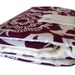 interchangeable knitpicks organizer - purple and white flowers