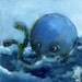 Little Kraken Makes A Joke Original Painting