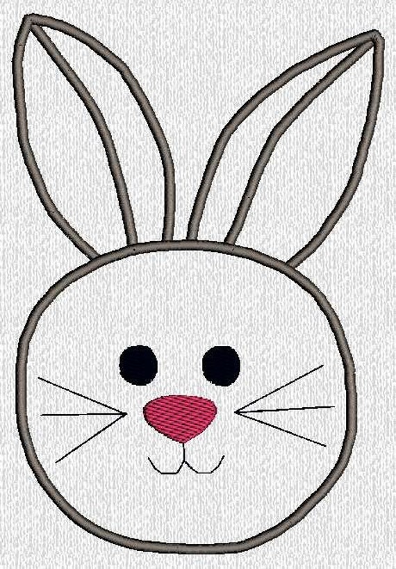 free clipart easter bunny face - photo #31
