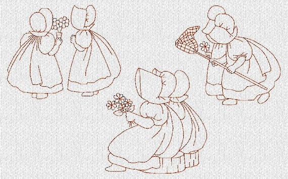 Sunbonnet Sue Machine Embroidery Designs Sunbonnet Sue Machine Embroidery Designs