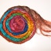 Hand Dyed Mulberry Silk Roving