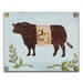 Texas State Fair Show Cattle Wood Art Print