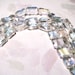 Ice- faceted crystal beads