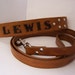 Extra Large Personalized Leather Dog Collar With Matching 6' Lead DESIGN YOUR DOGS COLLAR