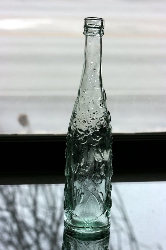 Lime Rose Bottle L Rose & Co Bottle Fancy Antique Floral