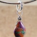 Mosaic Howlite Briolette Charm dangle