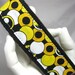 Wristlet Keychain Key Fob Disco Yellow